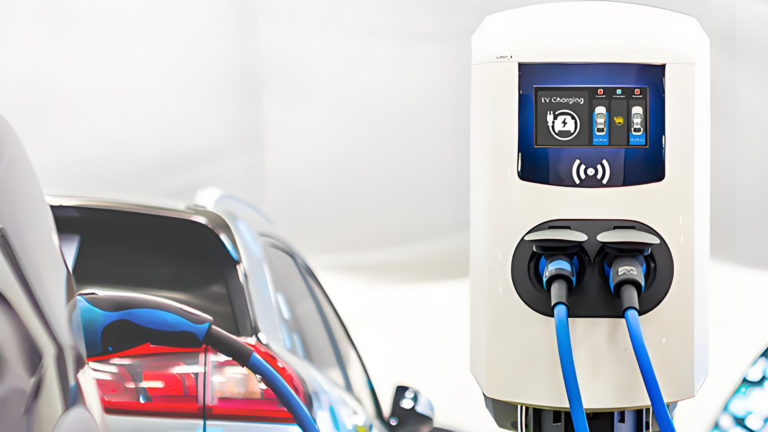 The Application of TFT-LCD Displays in EV Charging Stations